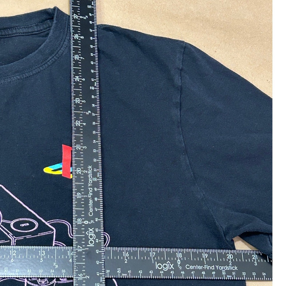 PlayStation Black Graphic T-Shirt Mens Large - Picture 7 of 7